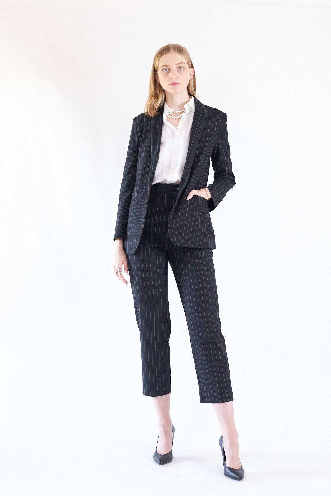 Black Pinstripes Suit Pants â€?Suit Pants, Pinstripe Trousers