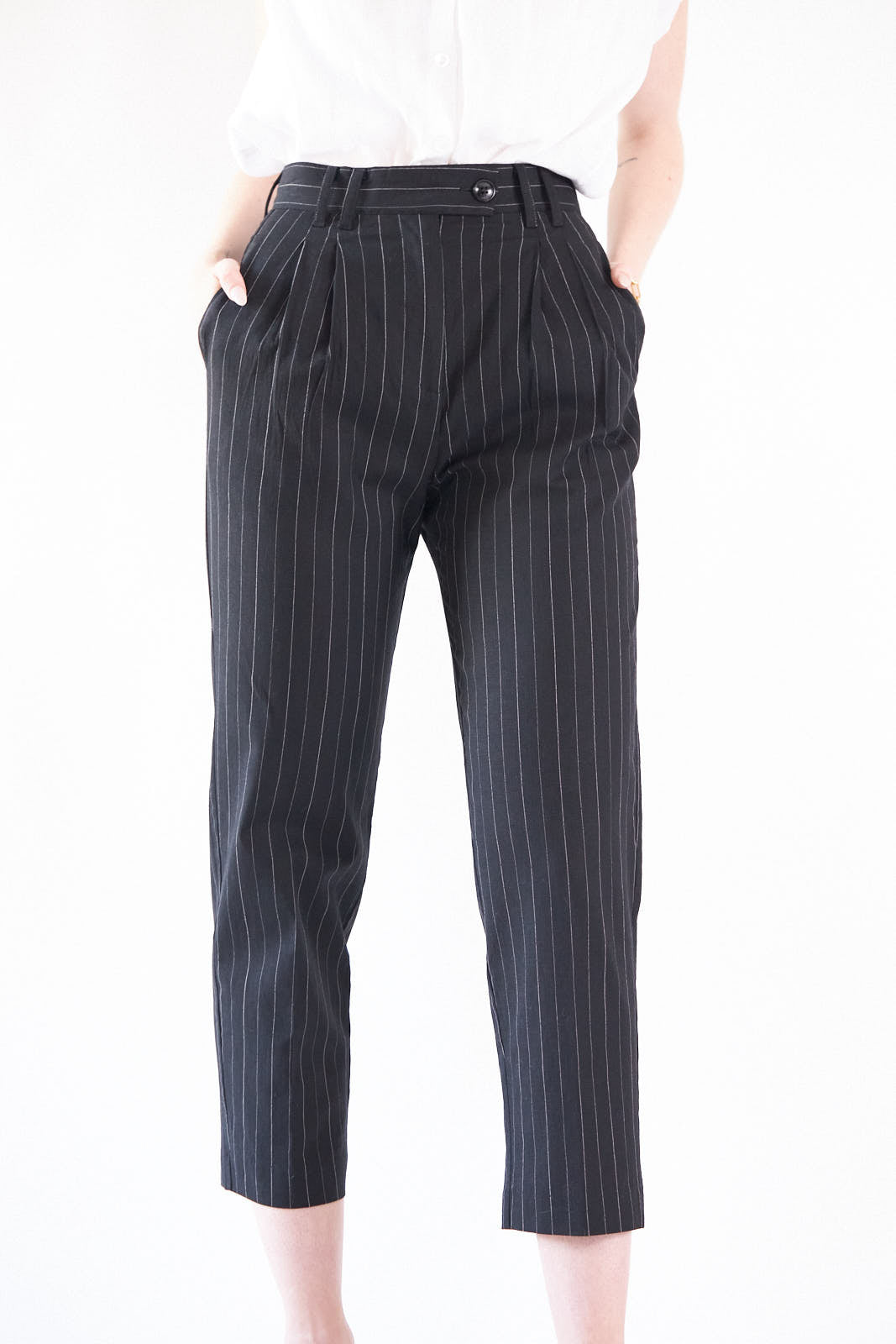 Black Pinstripes Suit Pants â€?Suit Pants, Pinstripe Trousers