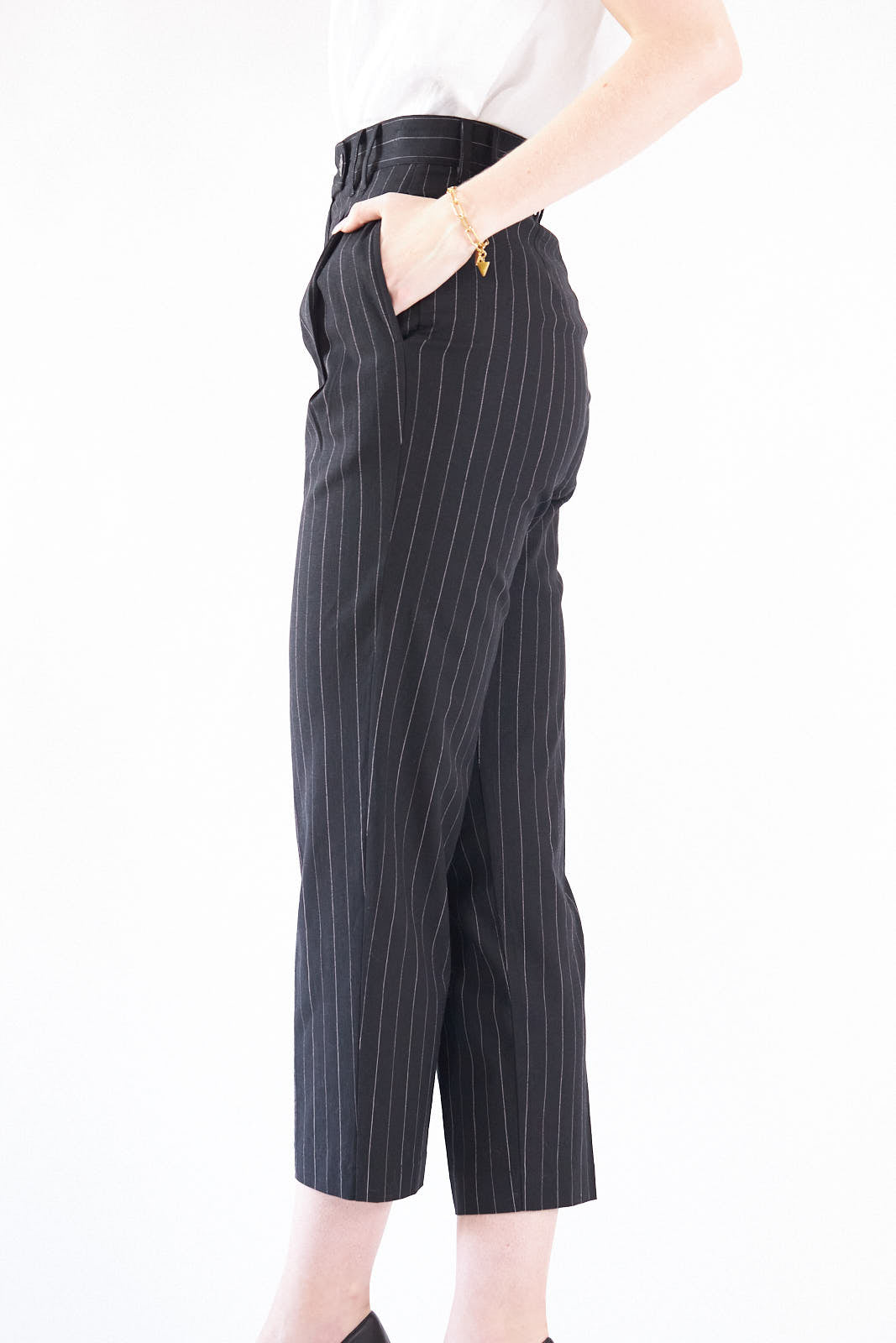 Black Pinstripes Suit Pants â€?Suit Pants, Pinstripe Trousers